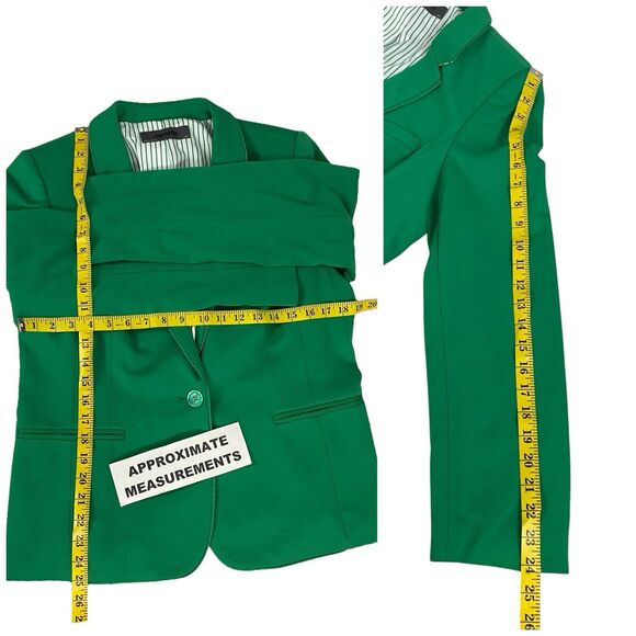 The Limited Blazer Womens Large Green Jacket Office Corpcore Career Boardroom - Picture 3 of 15
